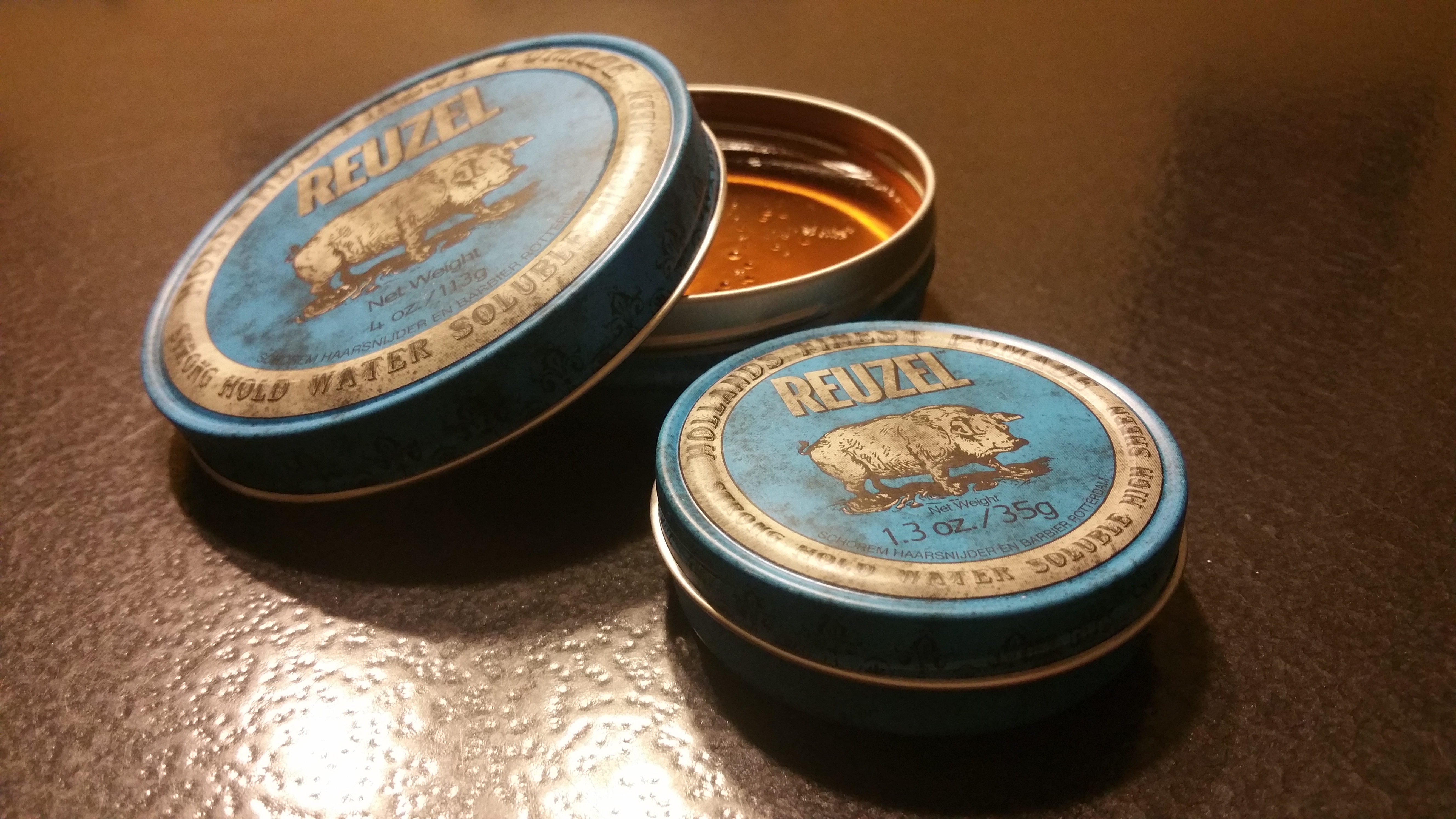 Blue Duchess Hair Pomade - Water Based Pomade for Men - 4oz - wide 2