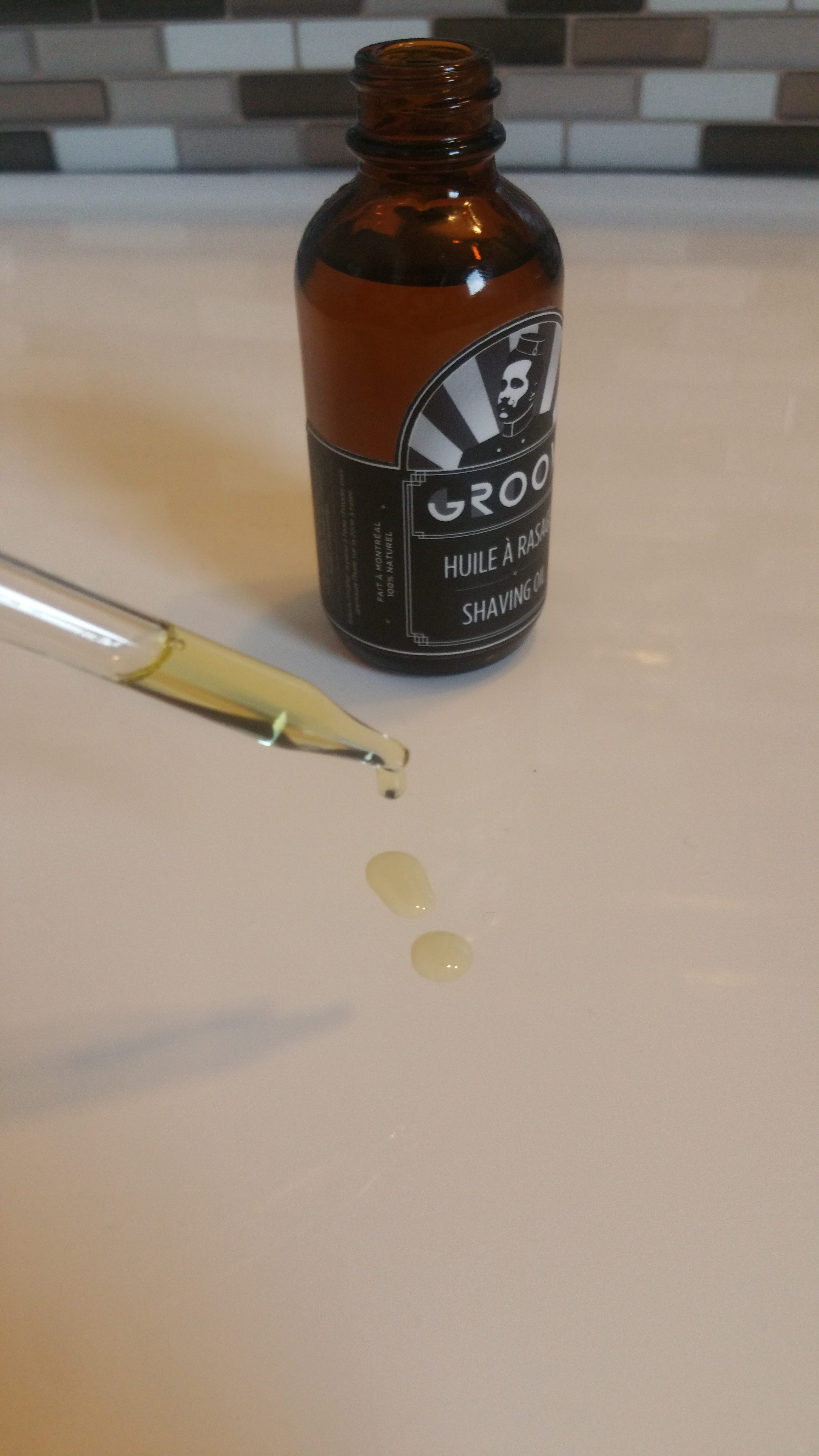 Groom Shaving Oil