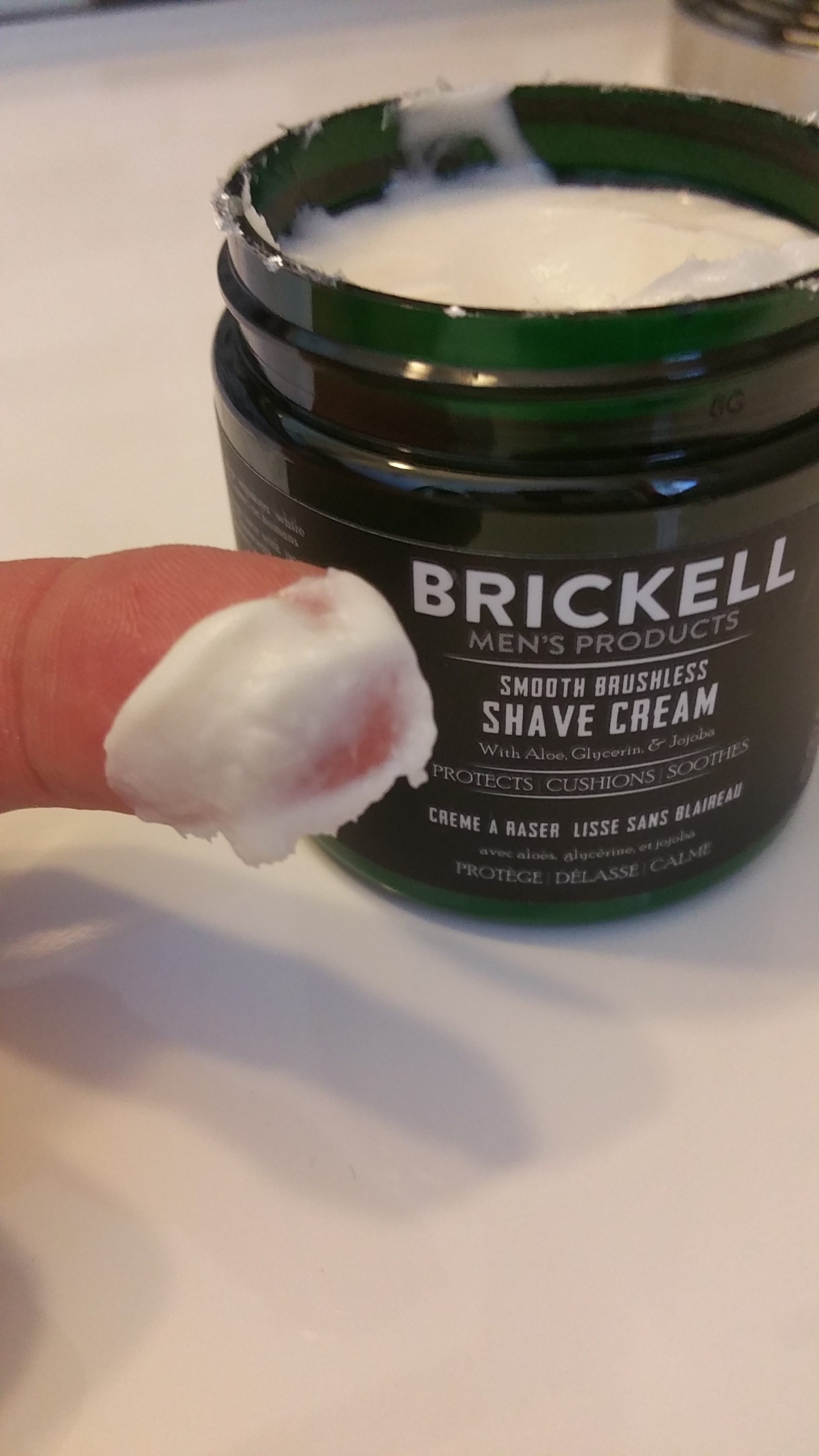 Brickell Instant Relief After Shave shaving Cream