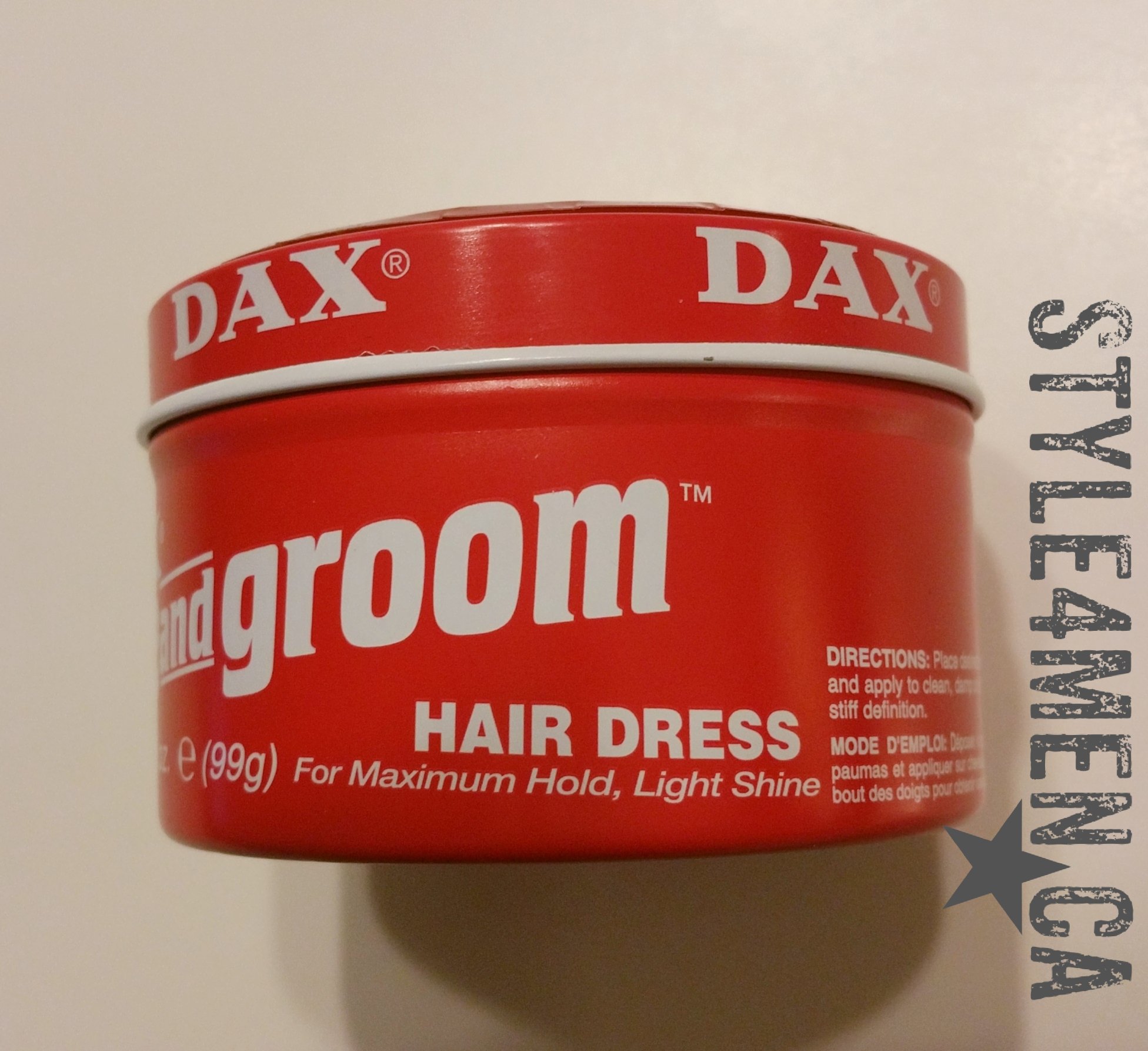 DAX Wave and Groom - Serious grease base hold 