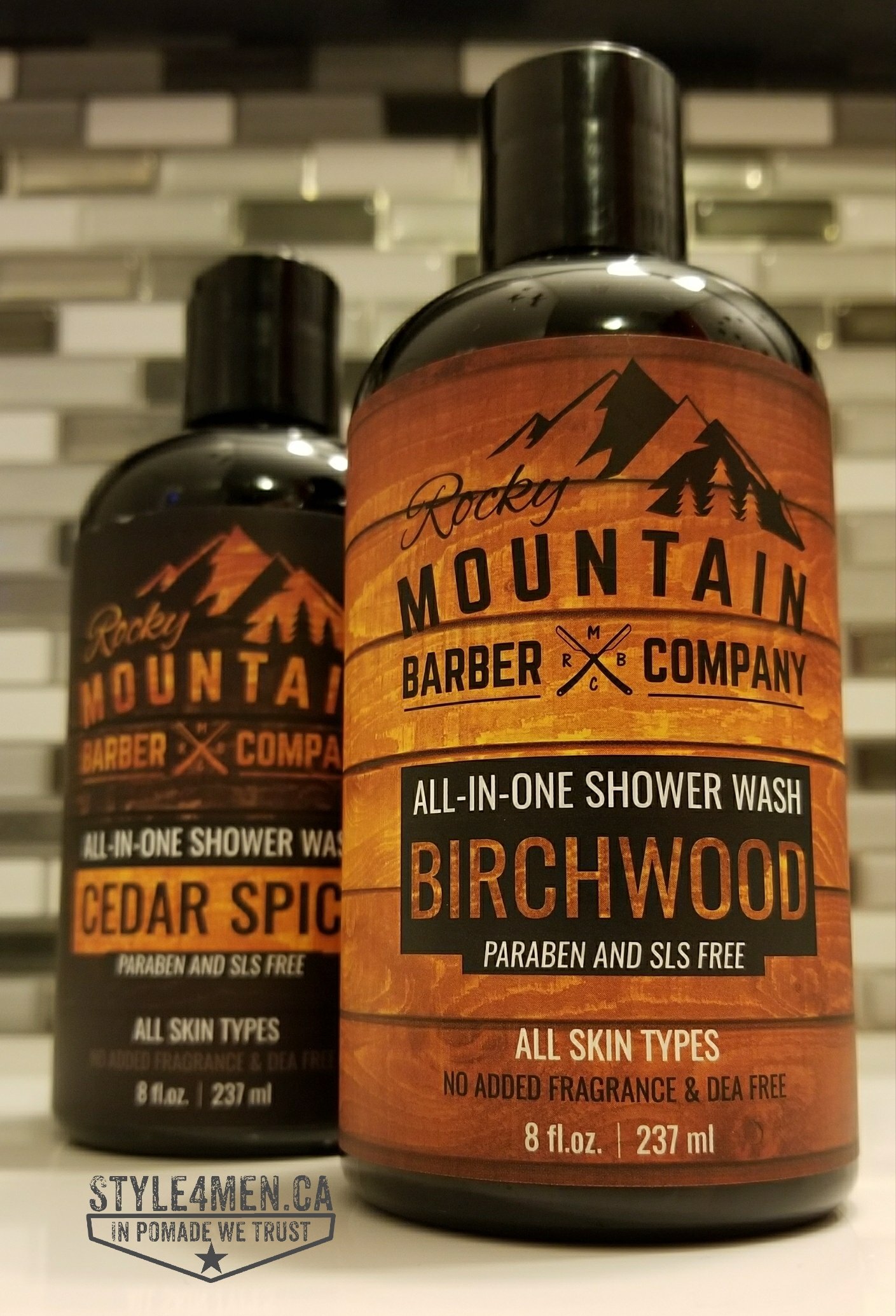 All-In-One Shower Wash from the Rocky Mountain Barber Co.