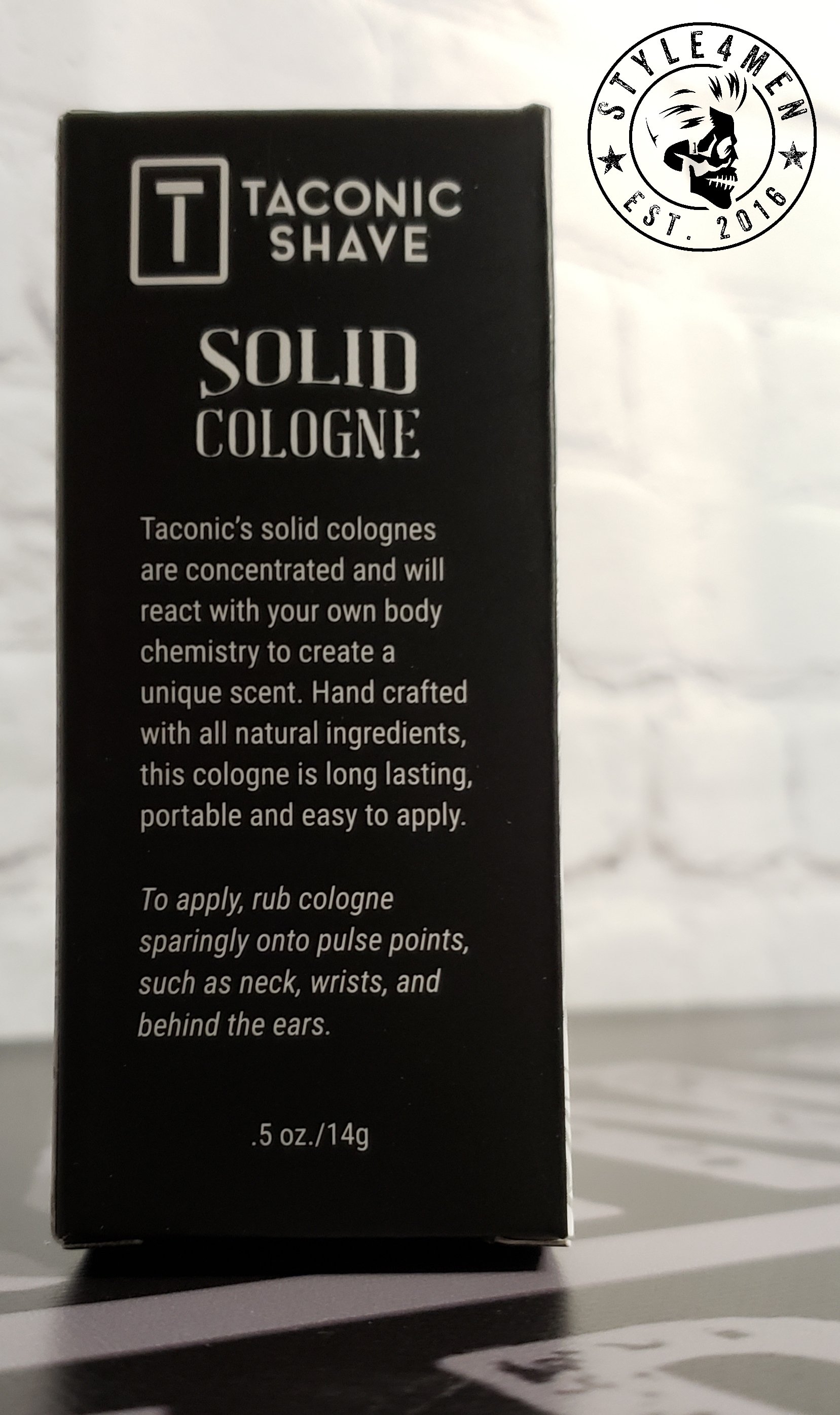 Taconic shave Solid Colognes