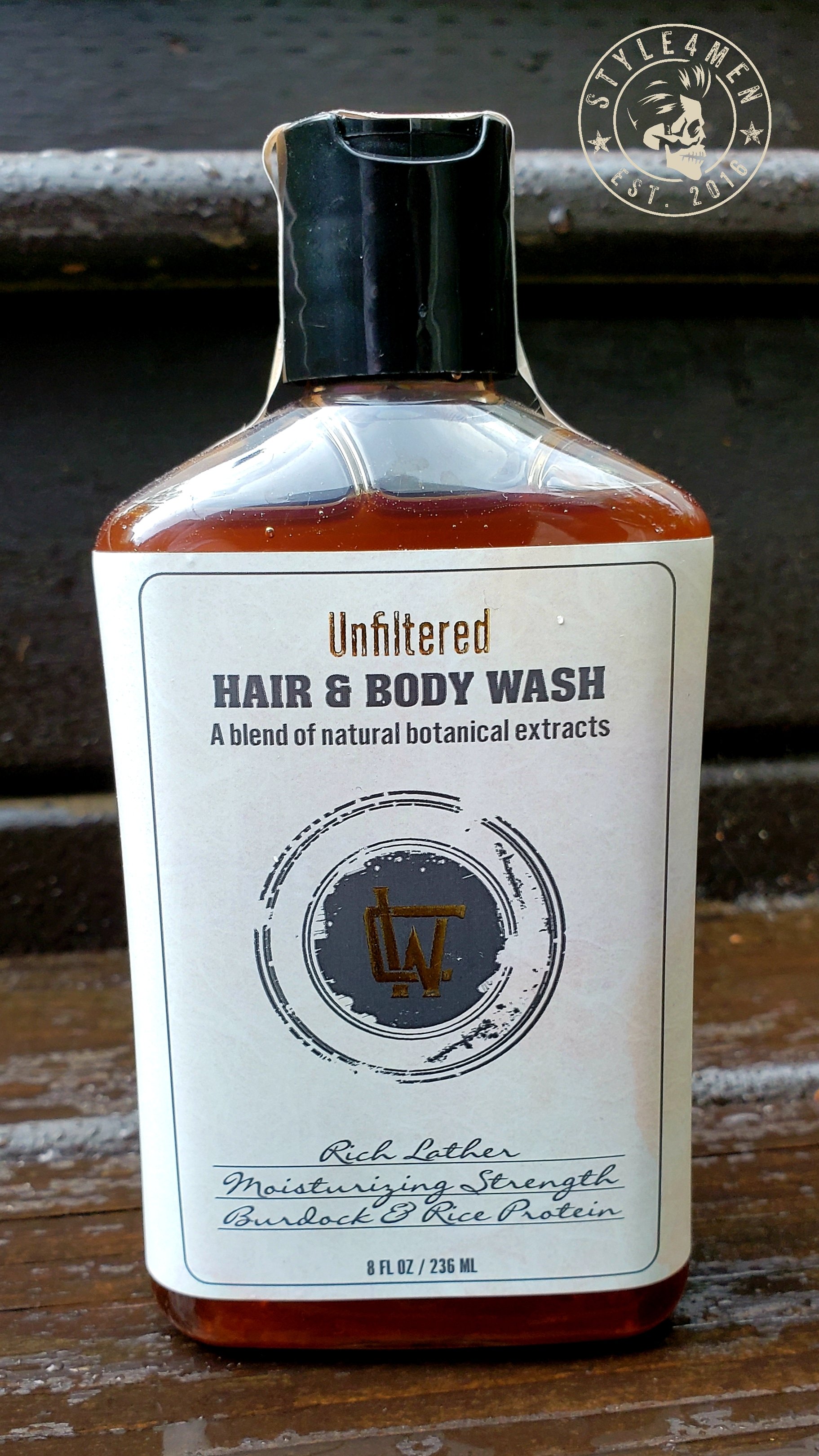 Chin Whiskey Shampoo/Body Wash