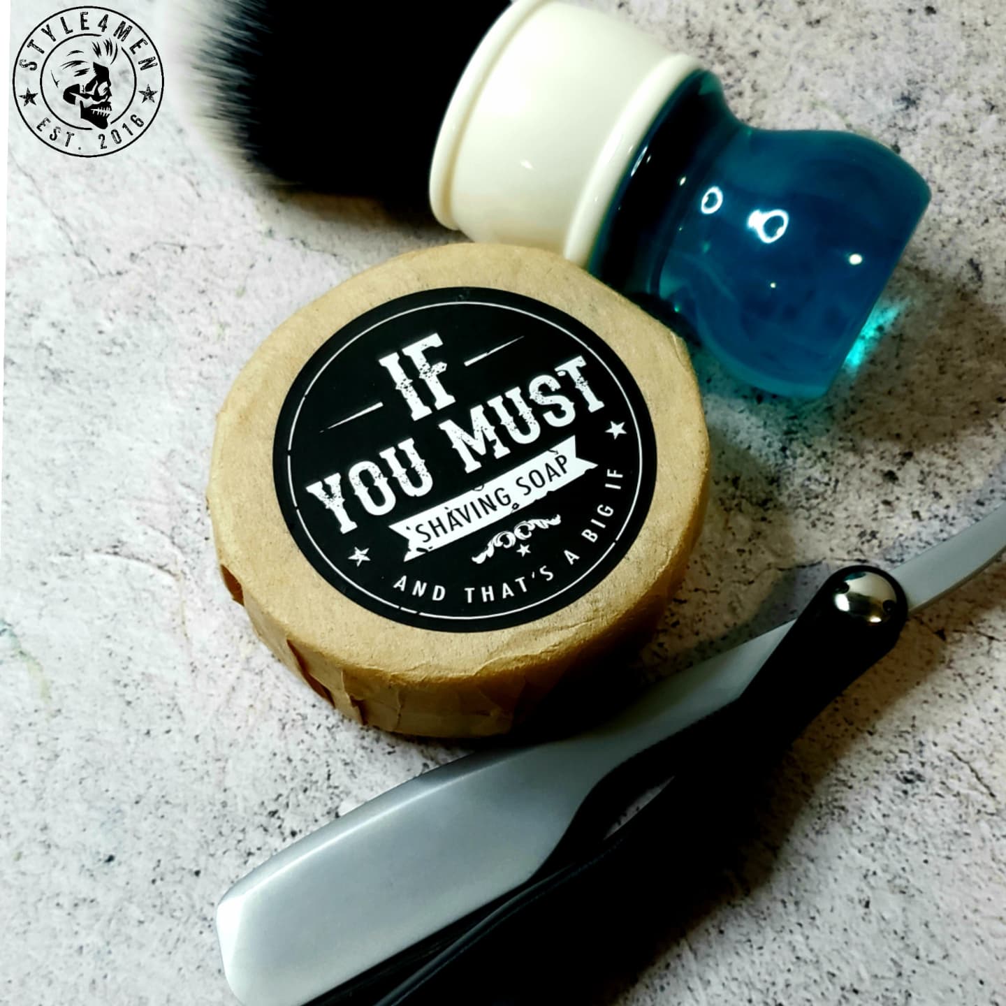 The “If you must” Shave Soap by Sussex Beard