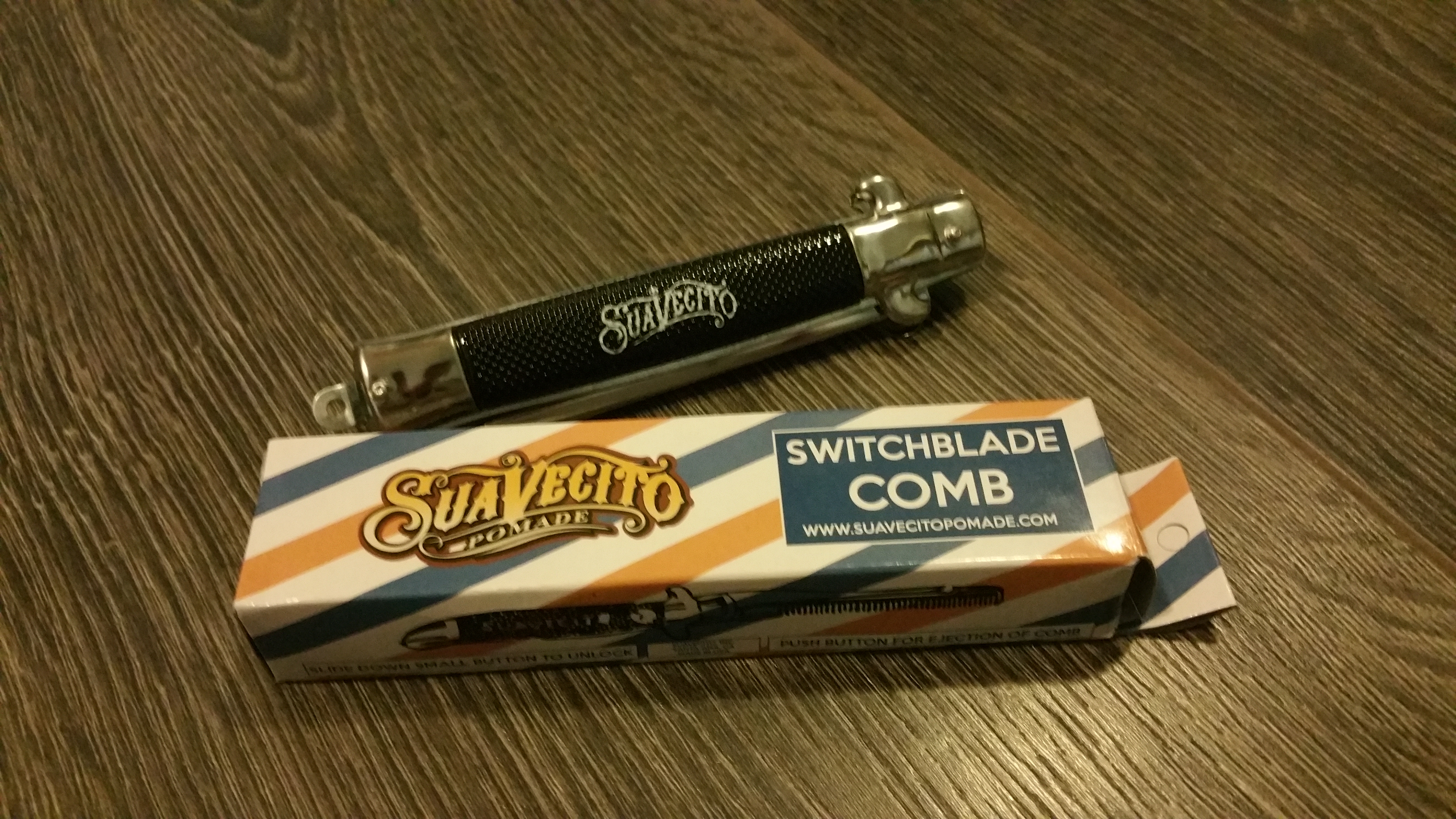 Suavecito Switchblade Comb