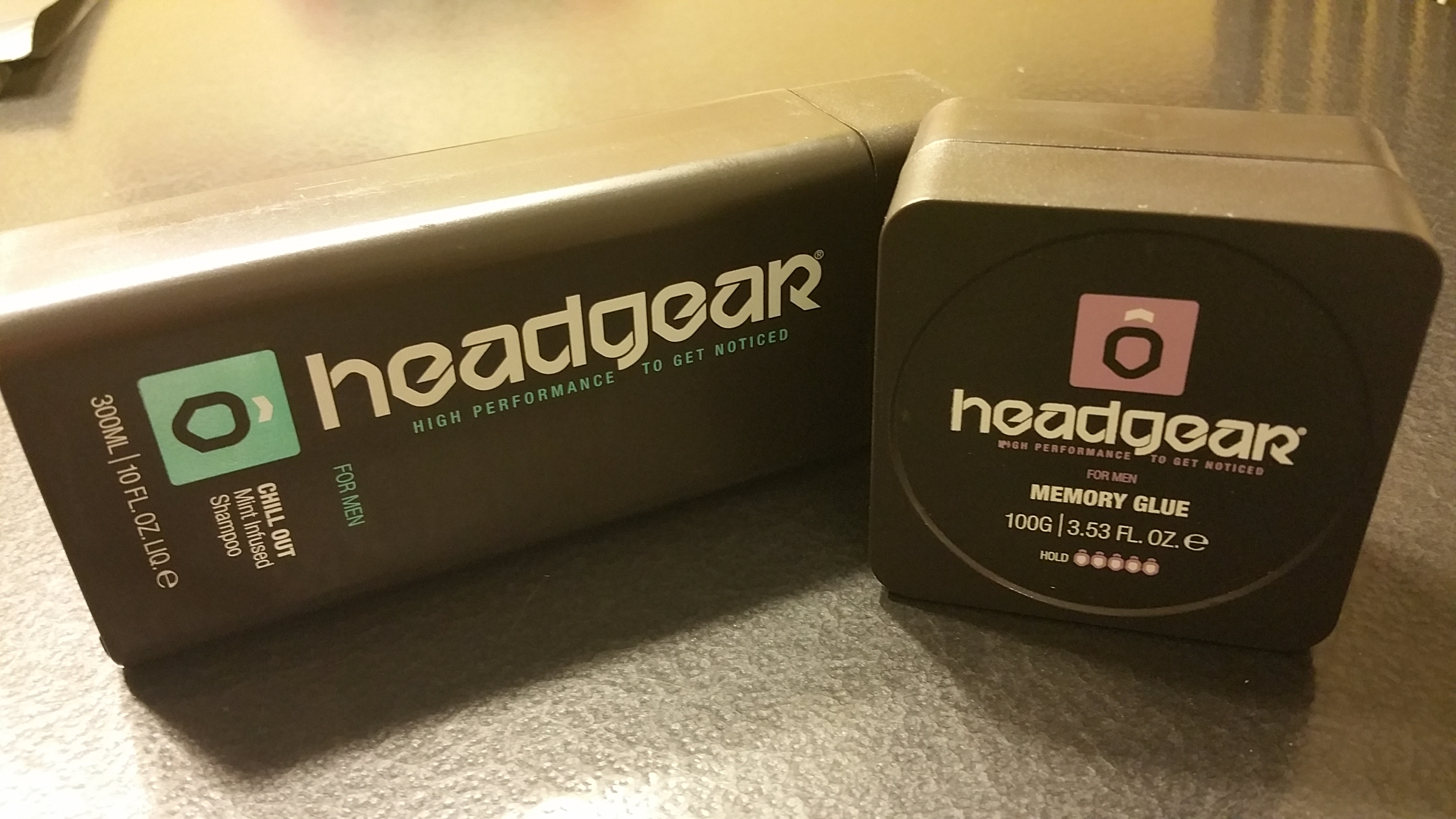 HeadGear Pomade and Shampoo