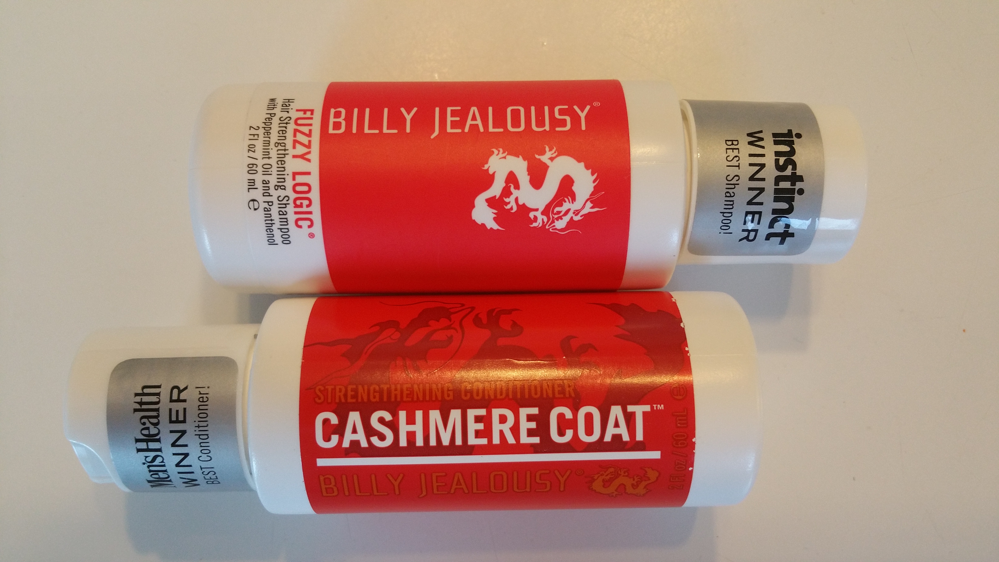 Billy Jealousy Shampoo and Conditioner: A Hair Reboot