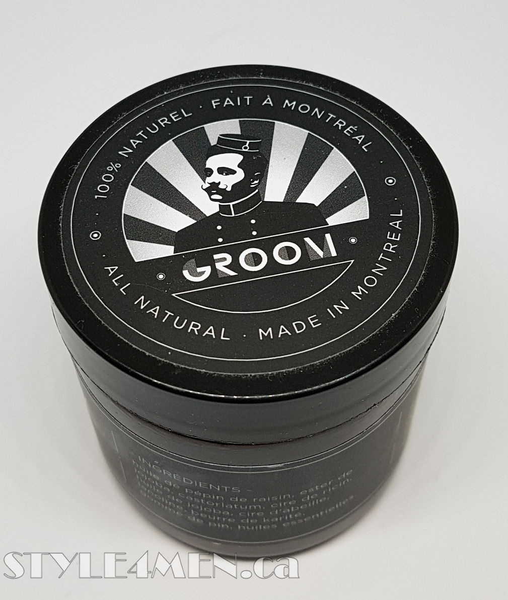 GROOM Hair pomade – A natural formulation for the slicked back look