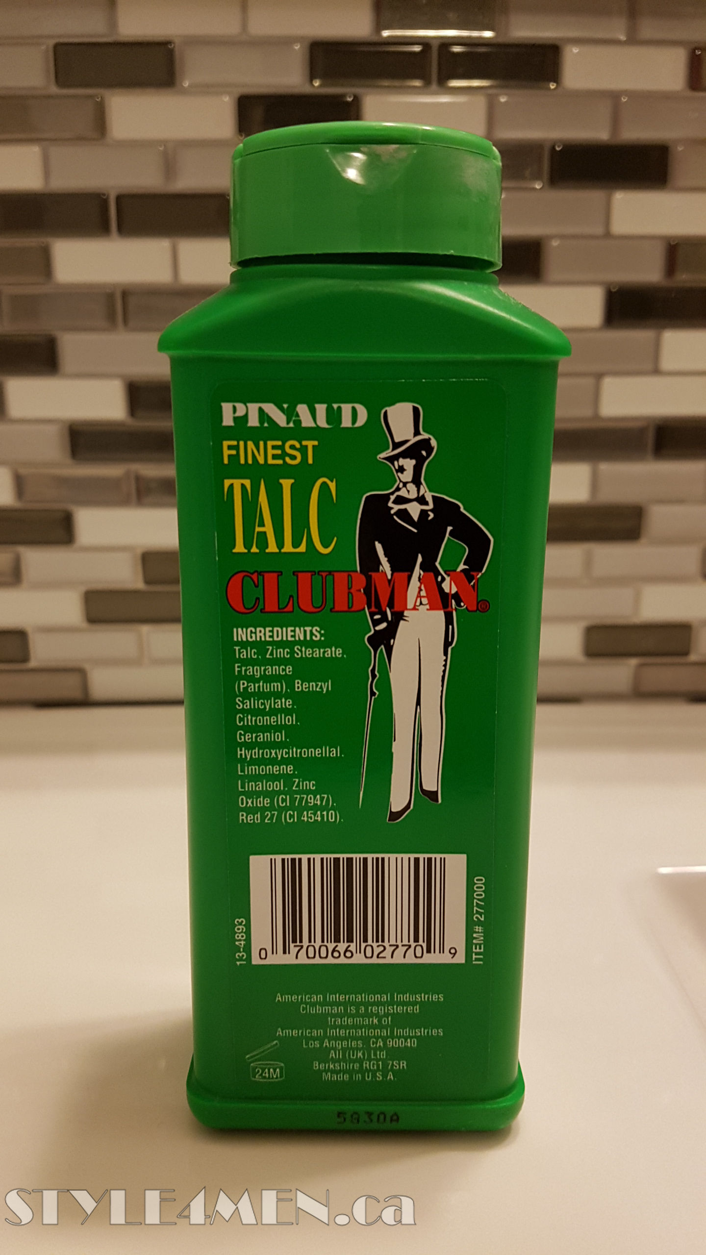 Pinaud-Clubman Talc