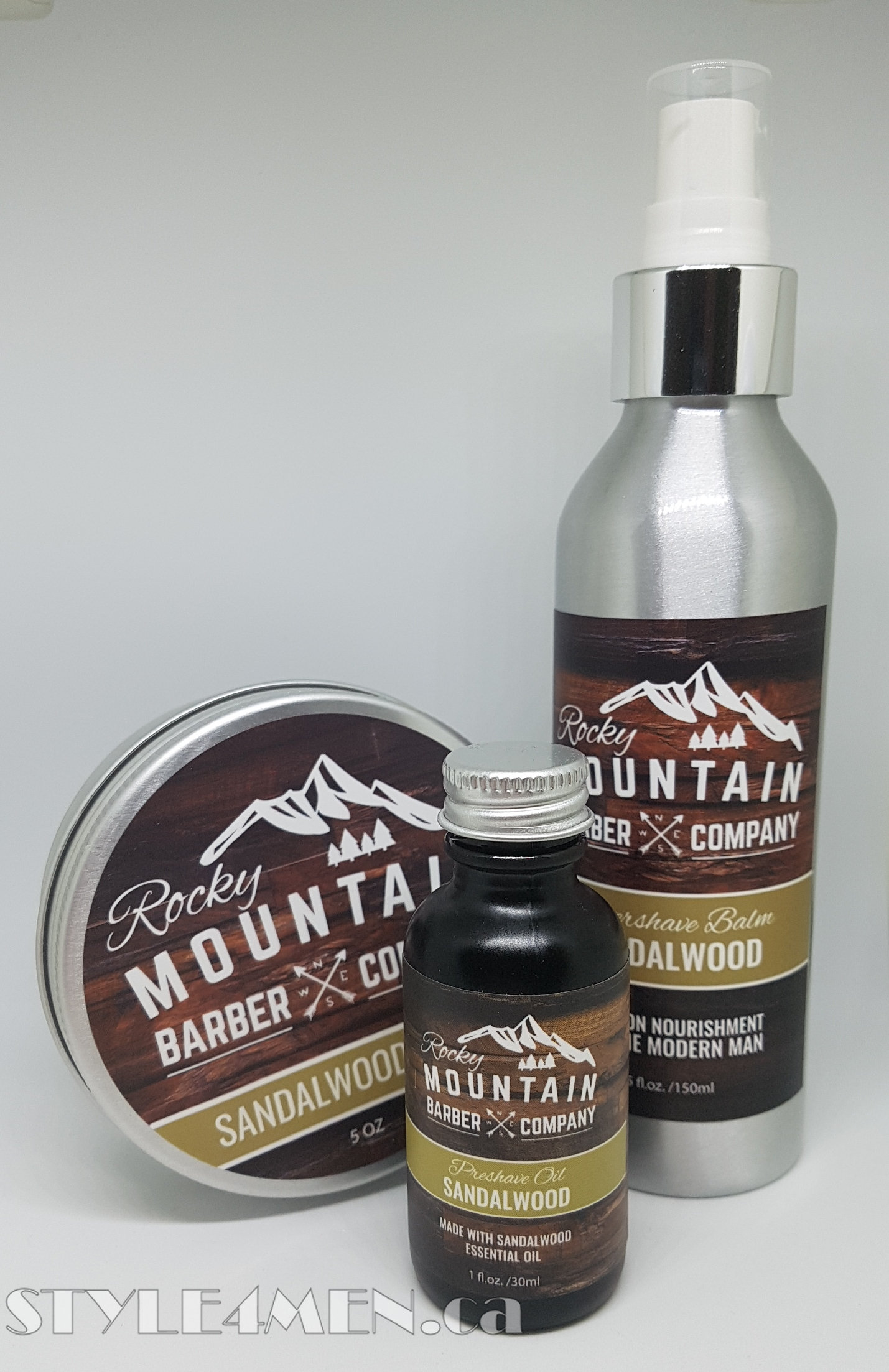 Rocky Mountain Sandalwood pre-shave oil