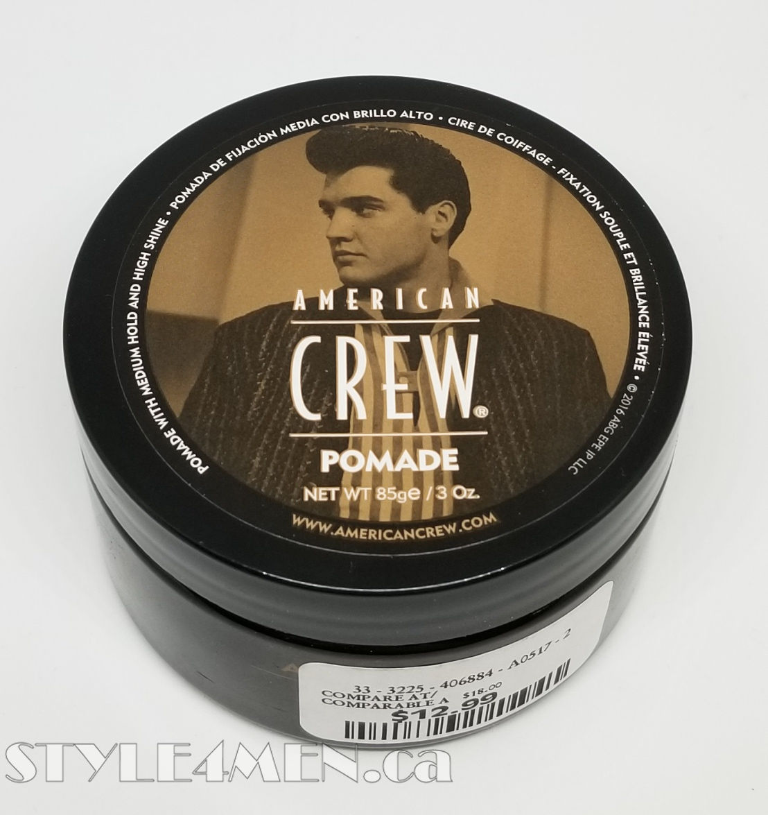 American Crew Pomade – For Super Shine In A Water Formulation