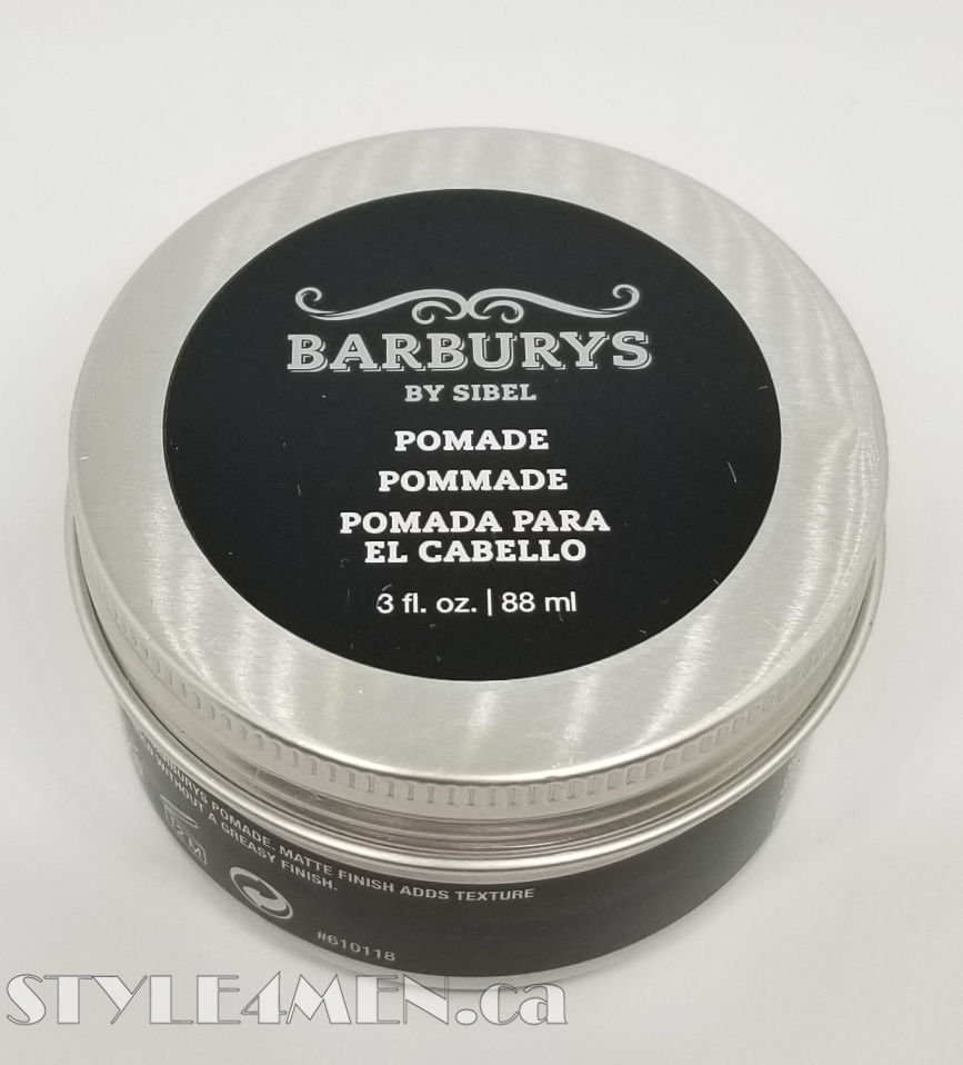 Barburys – An appropriately mature pomade