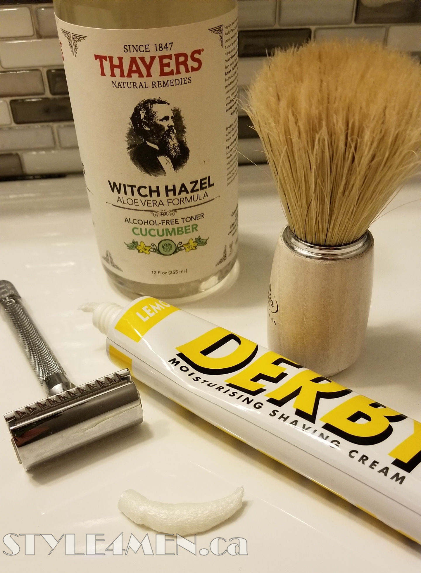 DERBY Shaving Cream – Superb lemon scent