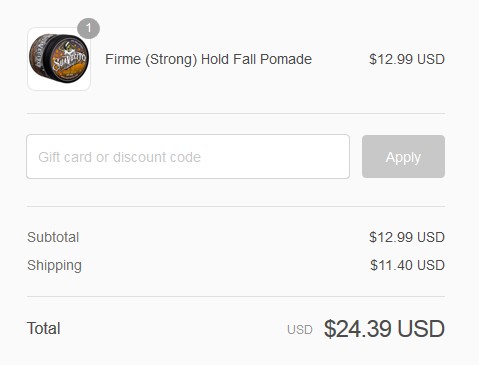 A call to pomade makers: Shipping costs are hindering the industry