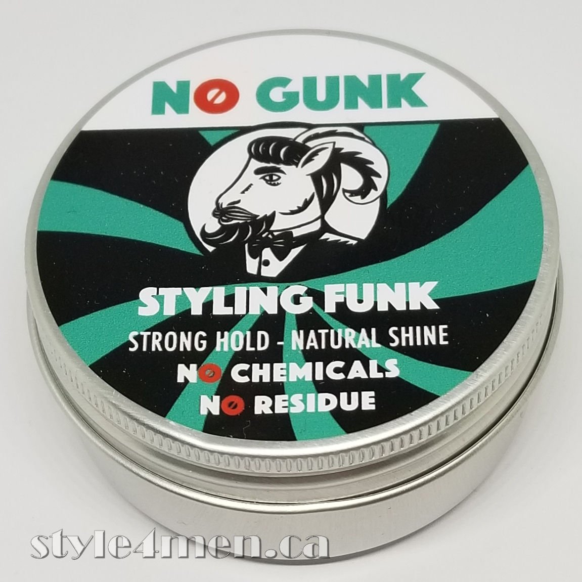 No Gunk – A natural pomade option