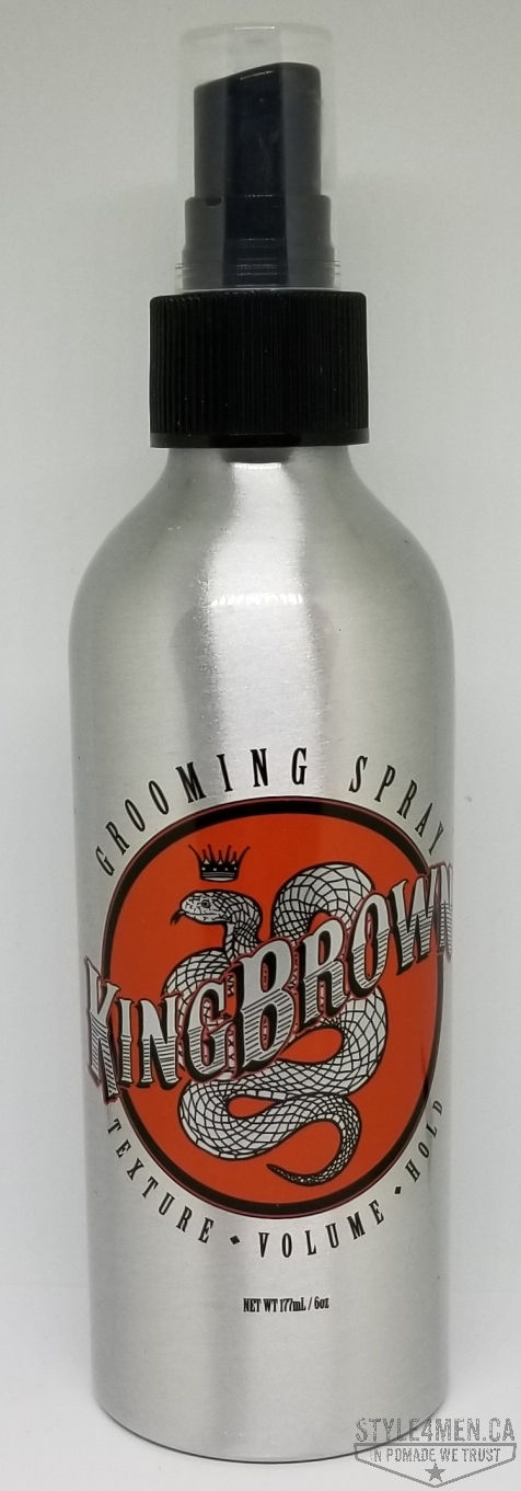 King Brown Original Pomade and Grooming Spray - Style4Men.ca