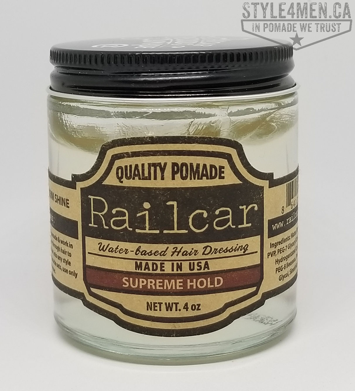 A third hit single from Railcar – Supreme Hold Pomade