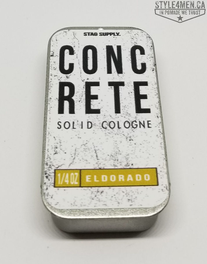 CONCRETE El Dorado Solid Cologne by Stag Supply Co.