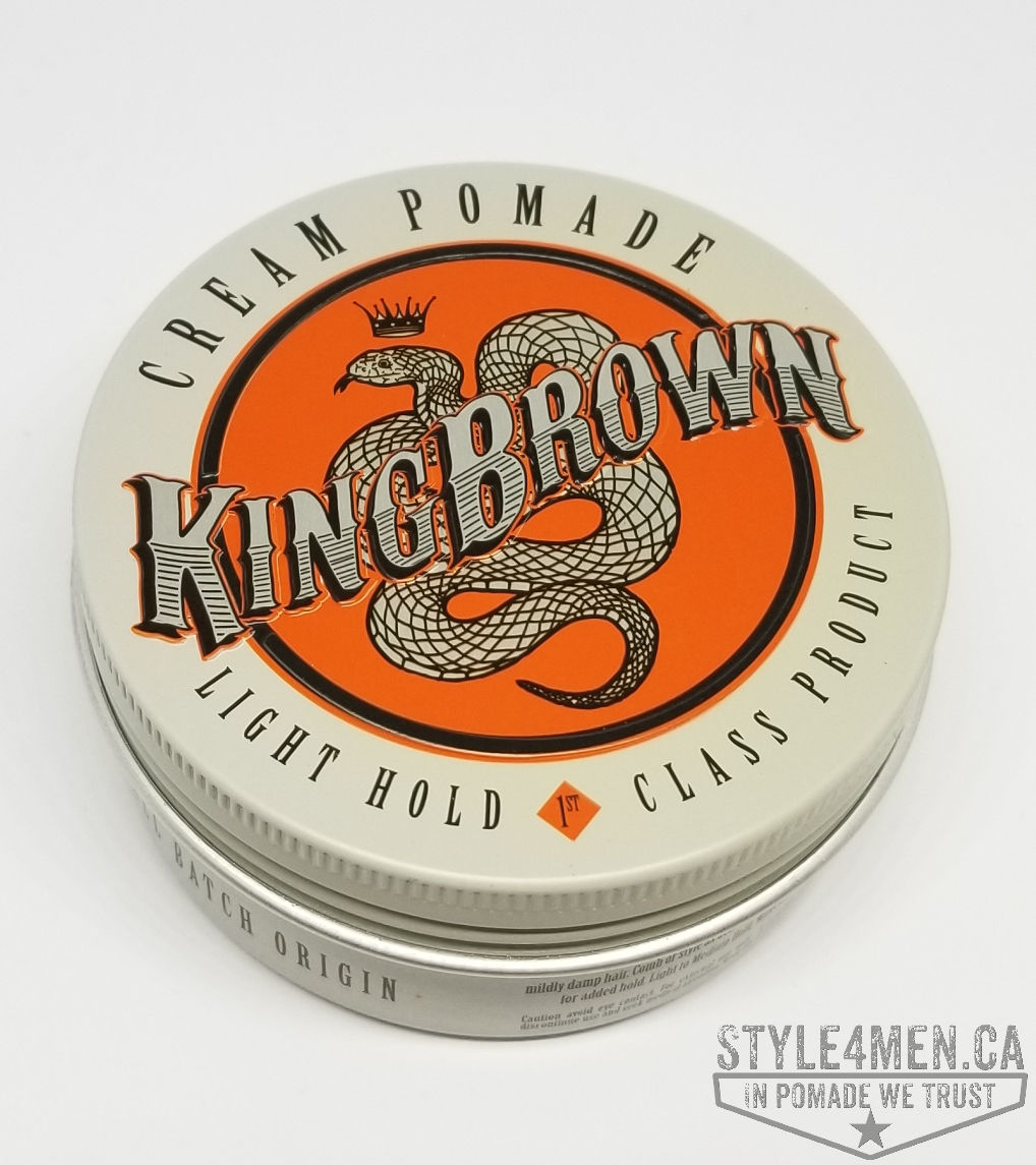 King Brown Cream Pomade – The snake strikes again!