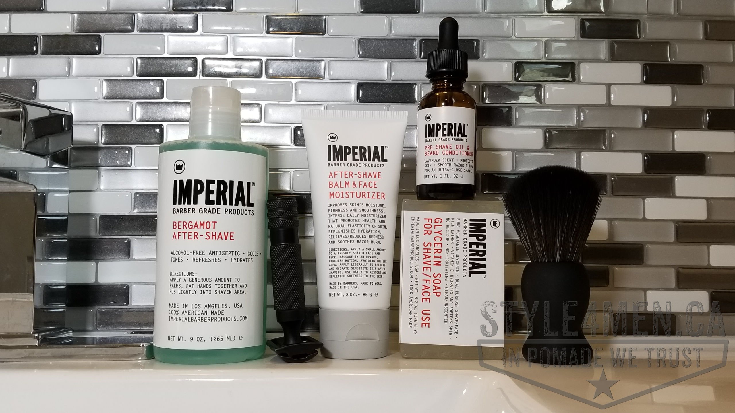 IMPERIAL Barber Grade Products – Offering an Impressive Shave Suite