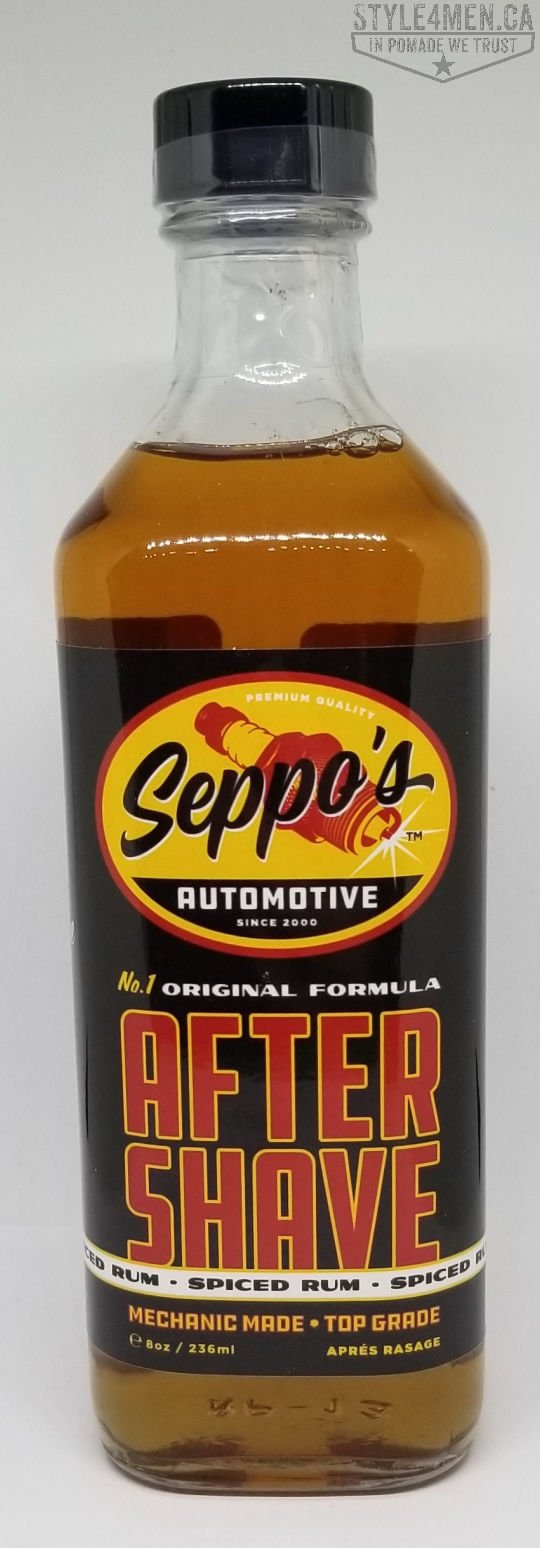 Seppo’s Automotive Spiced Rum After Shave – A Sweet Surprise