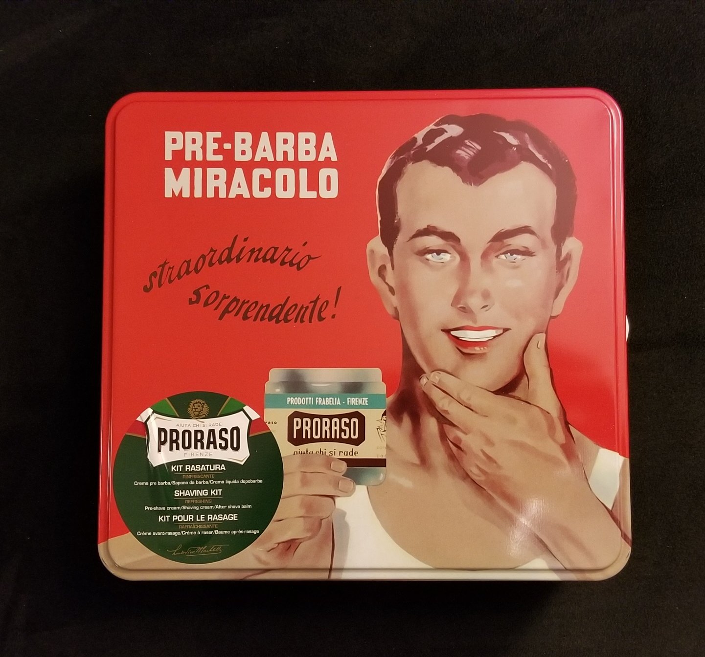 Finally tried the full 3 Proraso “Green” product suite – Fenomenale!
