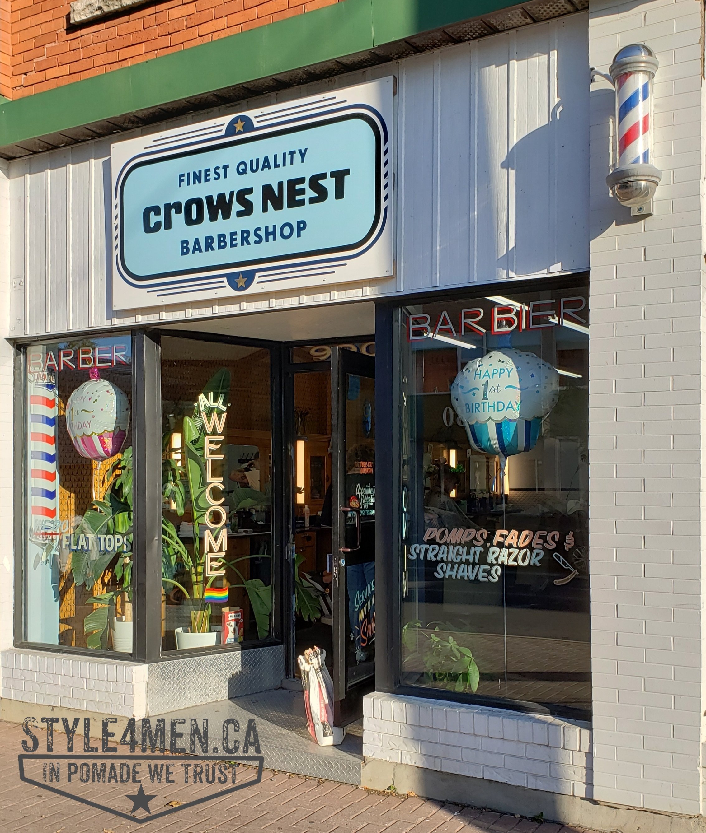 Ottawa’s Crows Nest Barbershop on Wellington Street