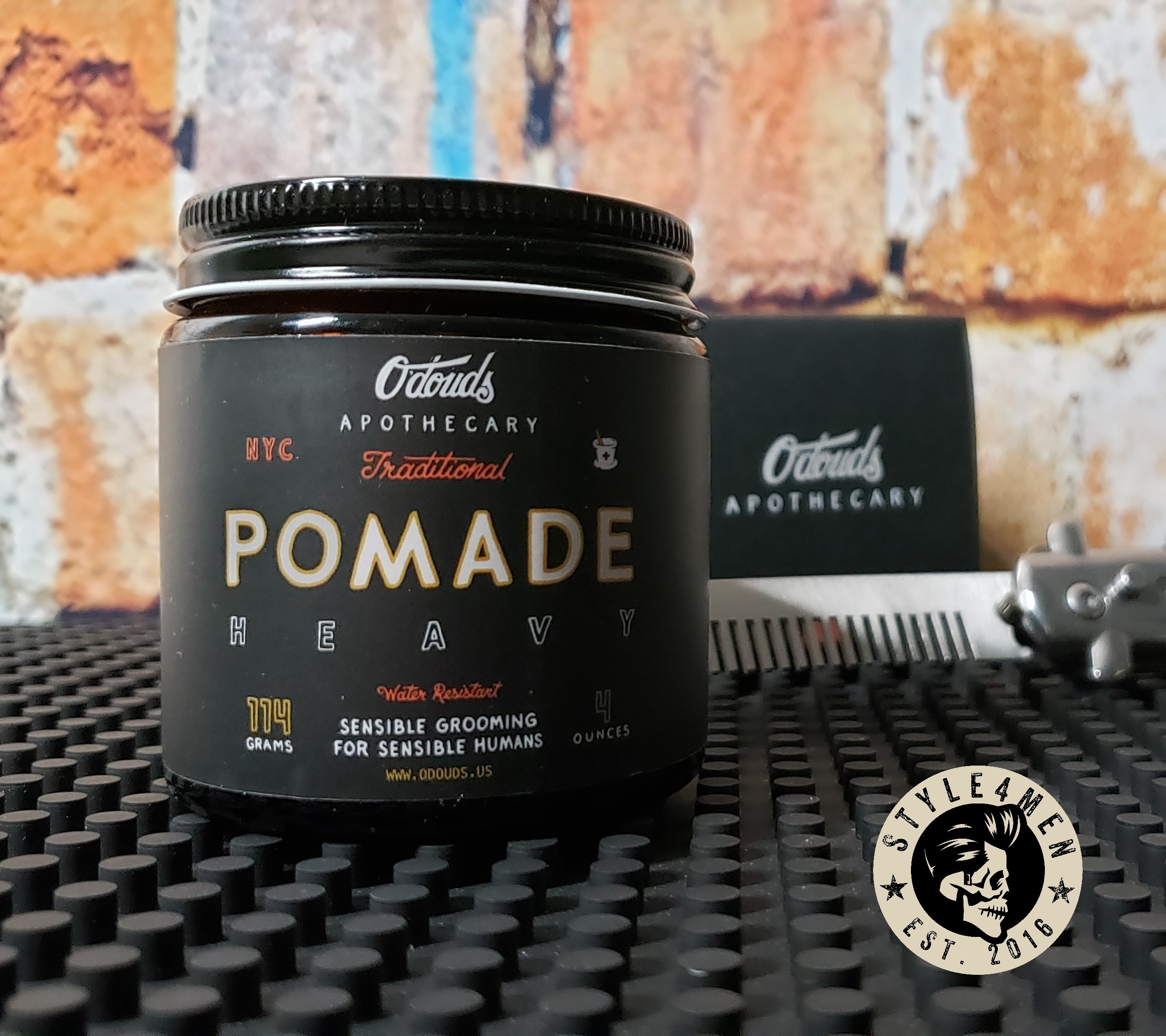 Trying out the O’douds Traditional Heavy Pomade