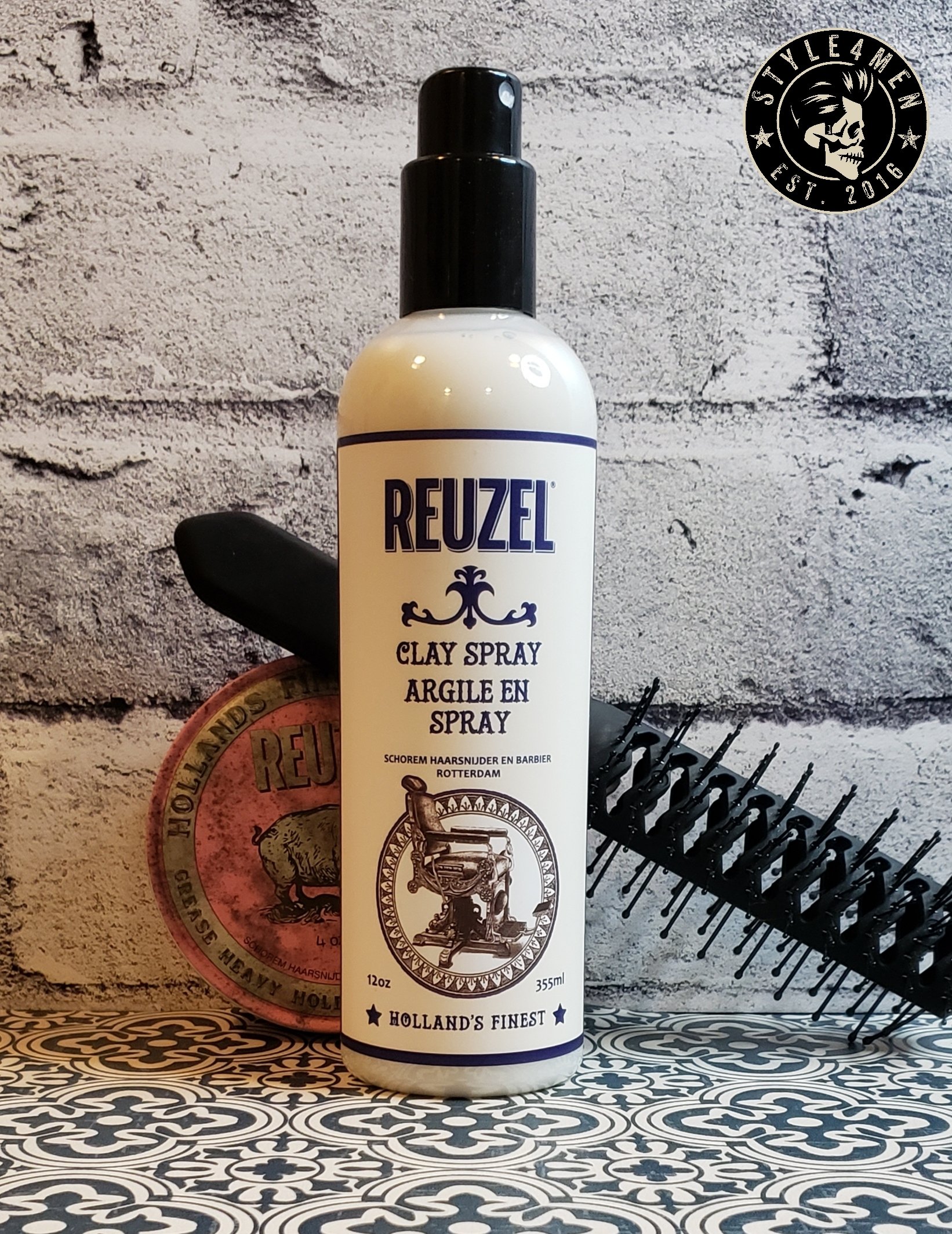 REUZEL’s latest ‘Clay Spray’ reinvents pre-styling